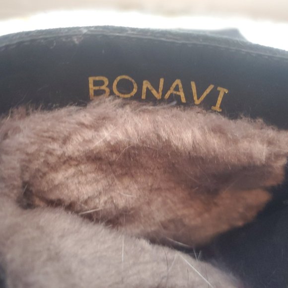 NEW Bo Navi Fur Lined Ankle Boots 38/7.5 - Picture 5 of 6